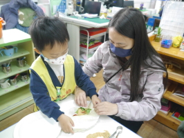 幼兒園親子活動-學習區體驗、動手包潤餅:8課程活動185_0