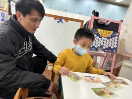 幼兒園親子活動-學習區體驗、動手包潤餅:IMG_6271_0