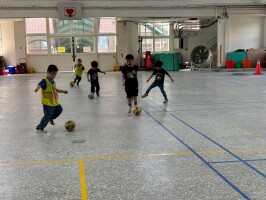 幼兒園足球教練入園指導
